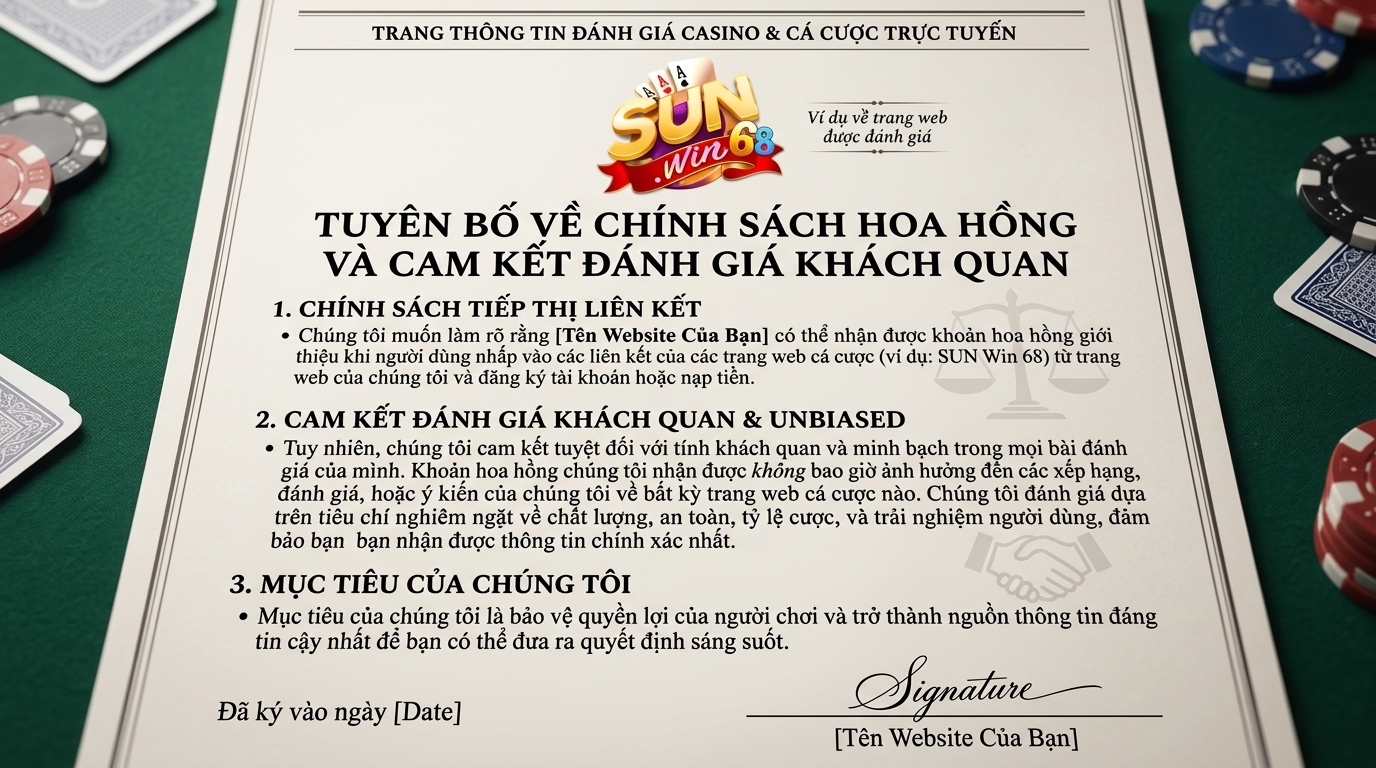 cam ket minh bach trong quan he hop tac sunwin