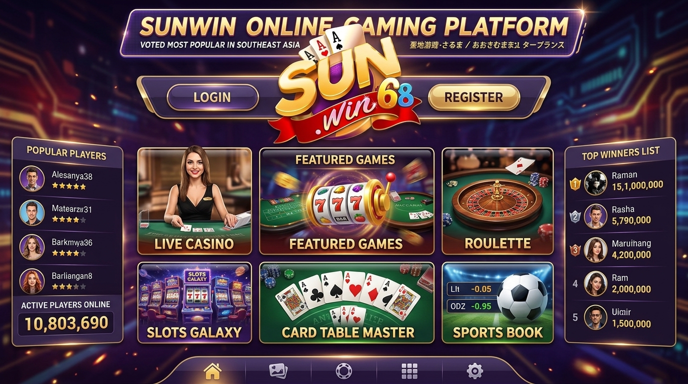 Cổng game giải trí SUNWIN uy tín 2026